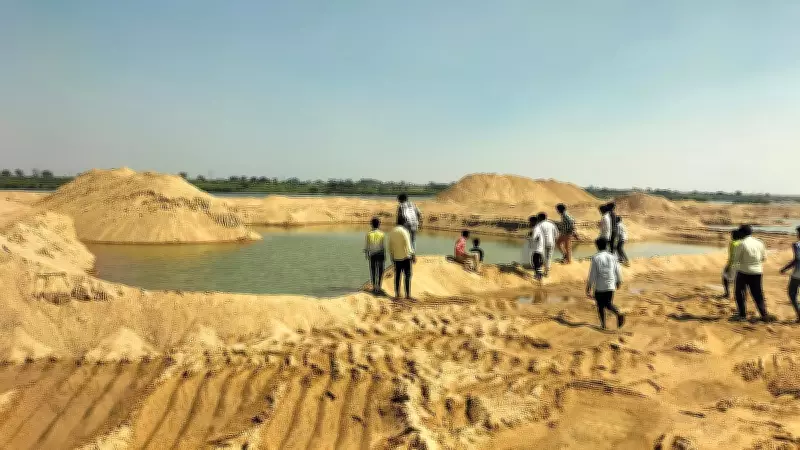 Karnataka Construction Crisis: Sand Shortage and Labor Deficit Cripple Industry