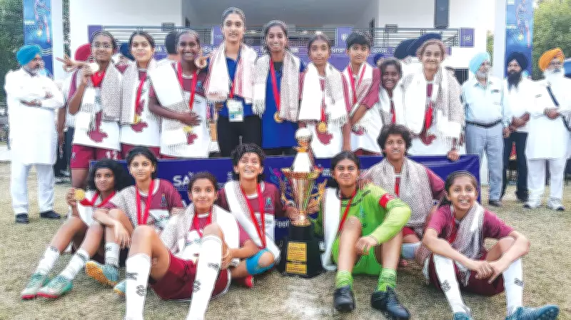 Karnataka Girls Clinch U-13 Asmita National Football League Title