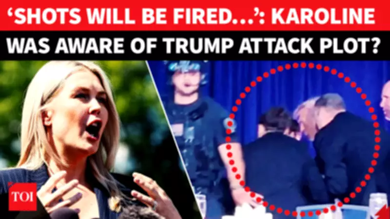 Karoline Leavitt's 'Shots Will Be Fired' Joke Turns Real at WHCD Shooting