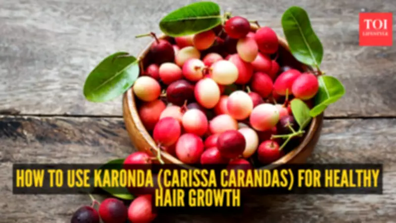 Karonda for Hair Growth: Simple Home Remedies Using Carissa Carandas