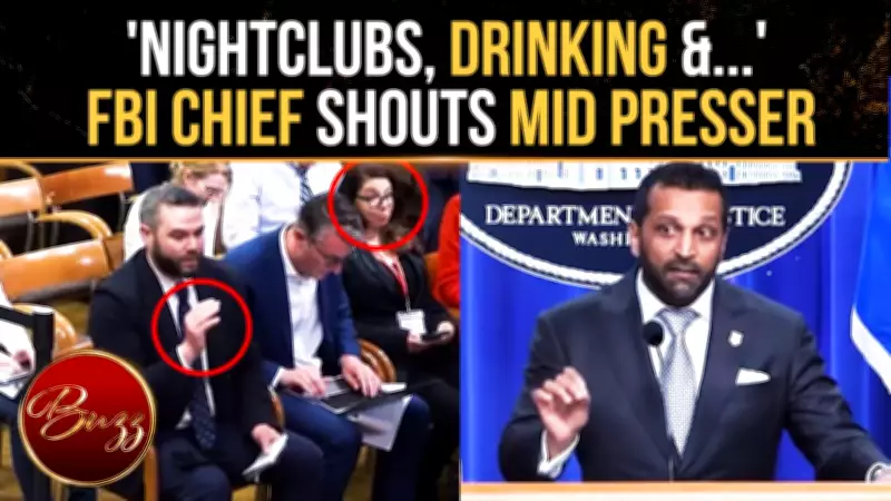 Kash Patel Clashes with Reporter Over Drinking Allegations in Fiery Exchange