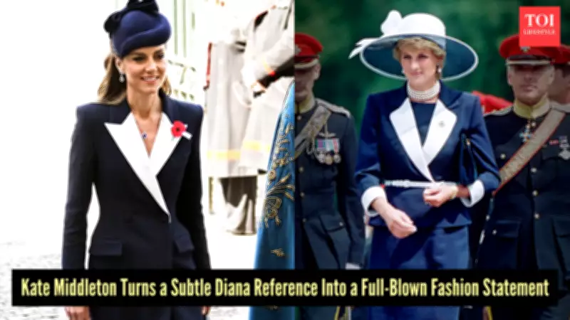 Kate Middleton Dips Into Princess Diana’s 1995 Germany Look With Sapphire Earrings