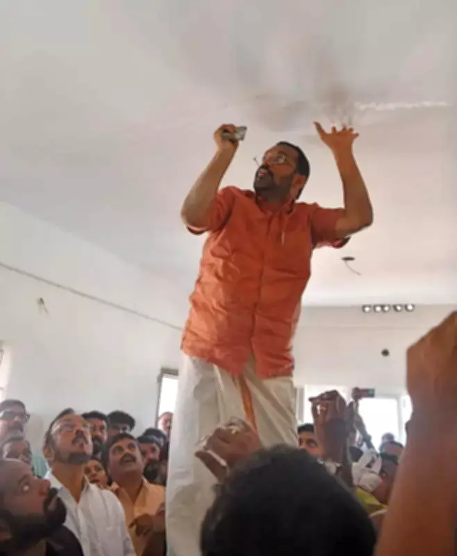 Kerala Minister Erases 'Crack' Marking in Landslide Survivor's House, Sparks Controversy