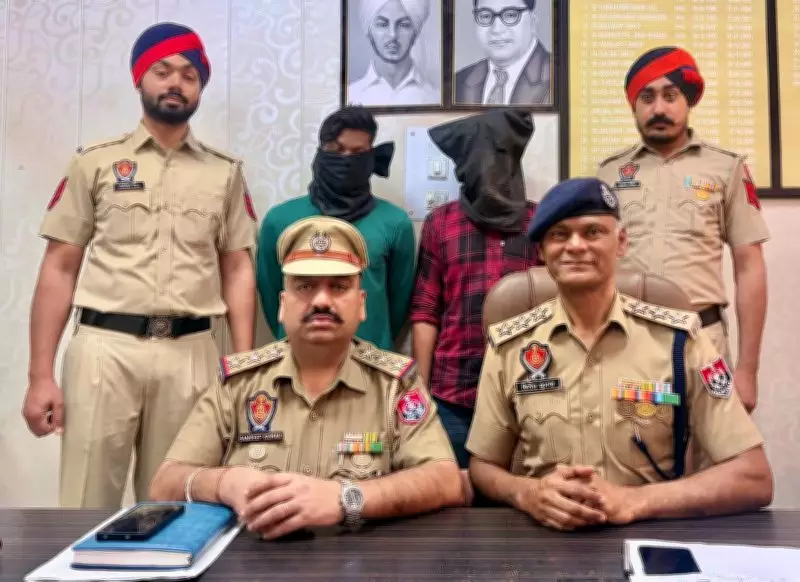 Khanna Police Apprehends Two Suspects in Robbery and Snatching Cases