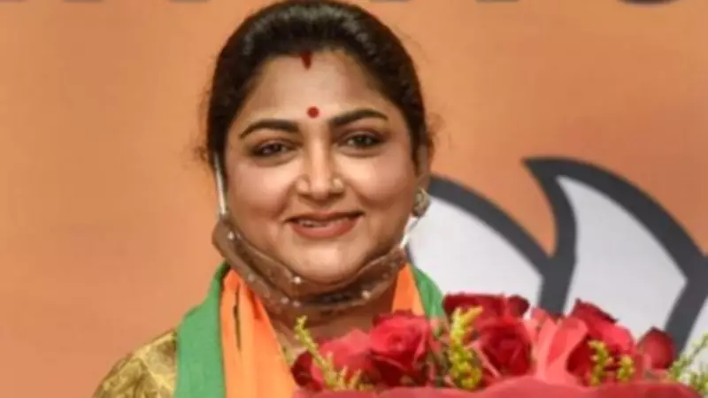 Khushbu Sundar Defends Husband's Candidacy, Counters DMK's 'Outsider' Criticism