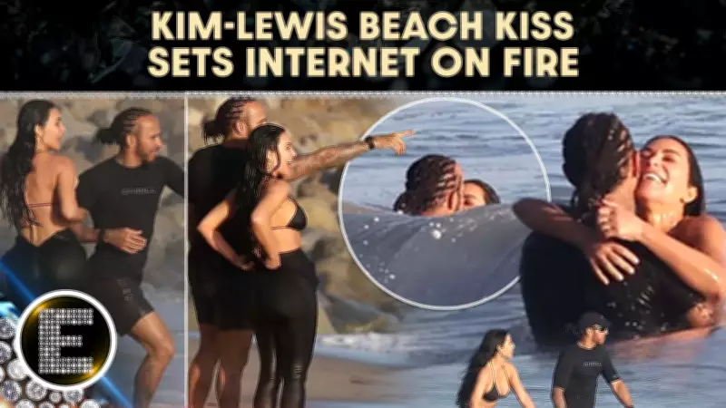 Kim Kardashian and Lewis Hamilton Spark Romance Rumors with Malibu Kiss Sighting