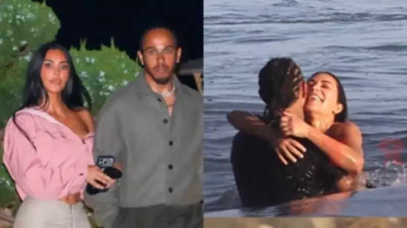 Kim Kardashian and Lewis Hamilton's Romance Deepens with Malibu Kiss and Global Outings