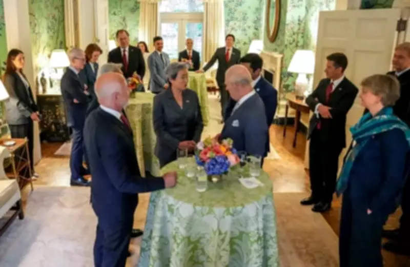 King Charles III Meets US Tech Titans to Discuss British Startup Funding Gap