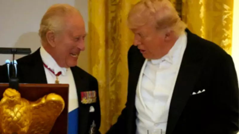 King Charles Roasts Trump with Witty History Joke at White House Dinner