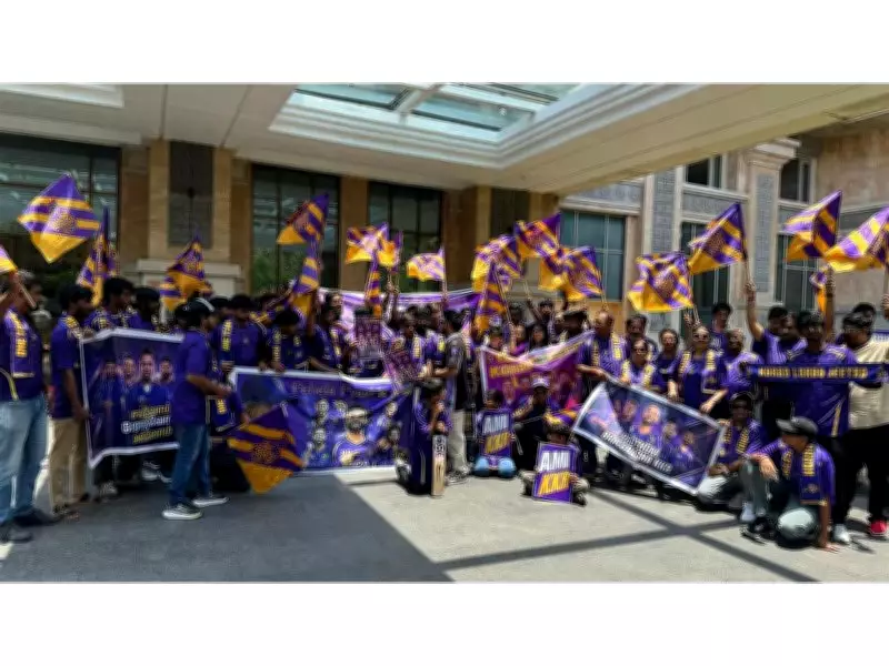 KKR Hosts Fan Meet-Up in Chennai, Capturing Knight Riders Spirit in City