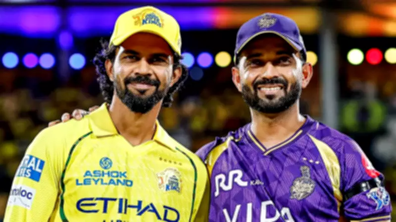 KKR Pays Tribute to C.D. Gopinath with Black Armbands in CSK Clash