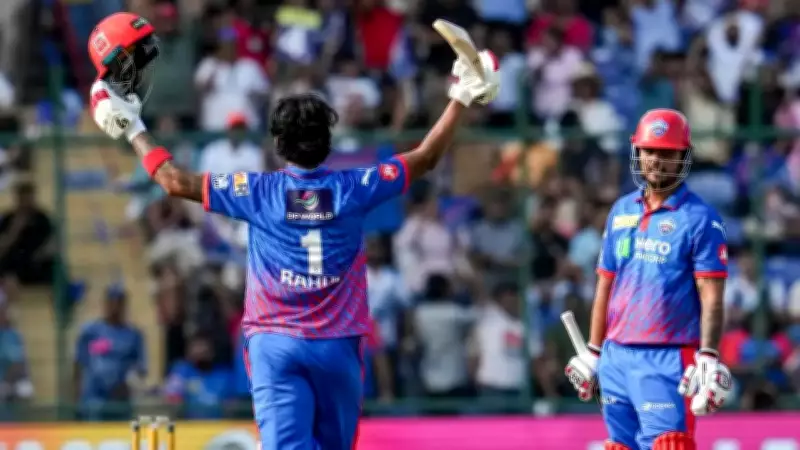 KL Rahul's Unbeaten 152 Leads Delhi Capitals to 264/2 Against PBKS