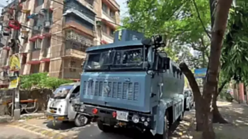 Kolkata Voters Awe-Struck by Armoured Vehicles Deployed for High-Stakes Polls