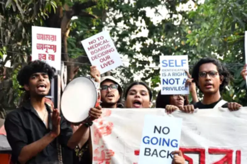 Kolkata's Transgender Community Protests Proposed Amendment Bill on Visibility Day