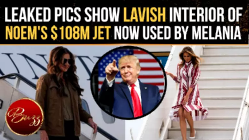 Kristi Noem's Luxury Jet Interior Images Spark Spending Scrutiny in Trump Administration
