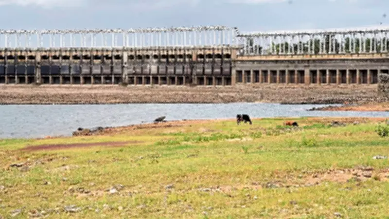 KRS Dam Water Level Drops Below 100 Feet, Raising Concerns in Karnataka