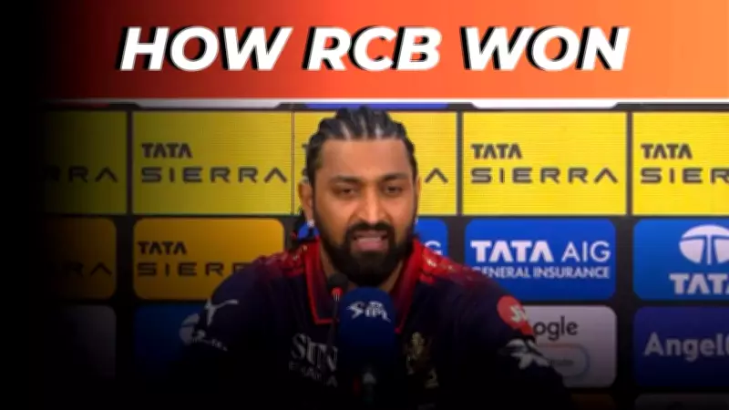 Krunal Pandya Analyzes RCB's Performance and Critical IPL 2026 Moments