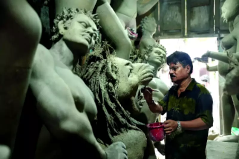 Kumartuli Idol Makers Hit by Middle East Crisis, Urge Early Orders