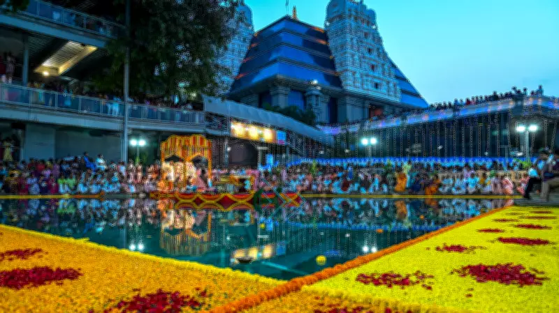 Lakhs Flock to Hare Krishna Hill for ISKCON's 29th Brahmotsava Finale in Bengaluru