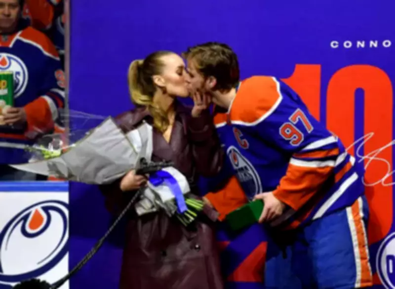 Lauren Kyle and Oilers Partners Make Stylish Statement at NHL Playoff Game 1