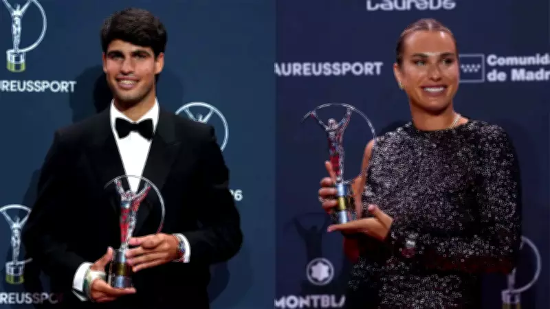 Laureus Awards 2026: Alcaraz, Sabalenka Crowned World's Best in Madrid Gala