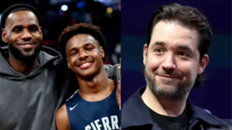 LeBron and Bronny James' Playoff Moment Moves Alexis Ohanian