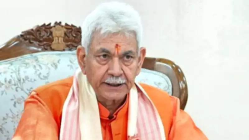 LG Manoj Sinha Demands Zero Tolerance Against Drug Menace in Jammu & Kashmir