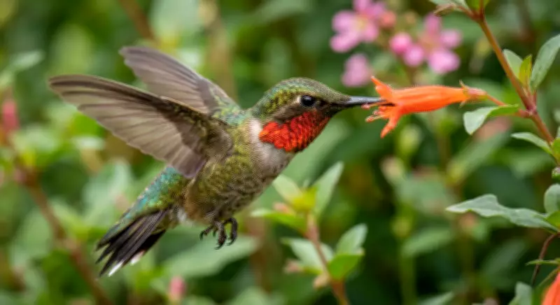 Live Hummingbird Migration Map Lets You Track Tiny Birds Across the US