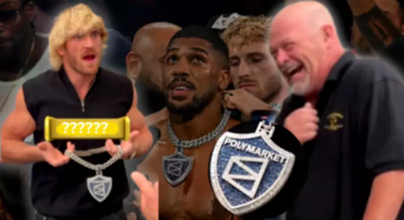 Logan Paul Sells Anthony Joshua's Polymarket Chain for $30,000 in Las Vegas Pawn Shop Deal