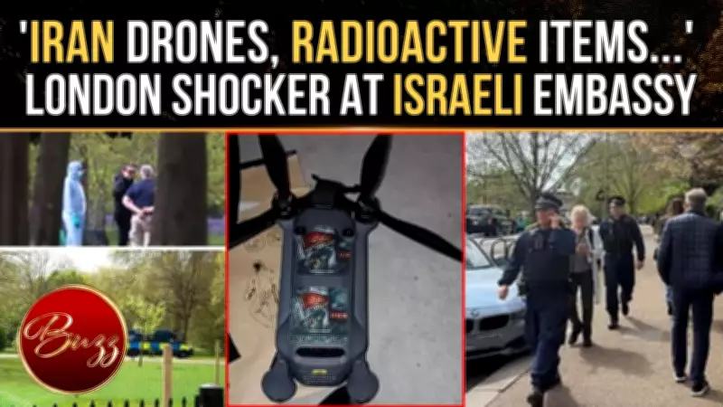 London Investigates Israeli Embassy Security Scare After Viral Radioactive Threat Video