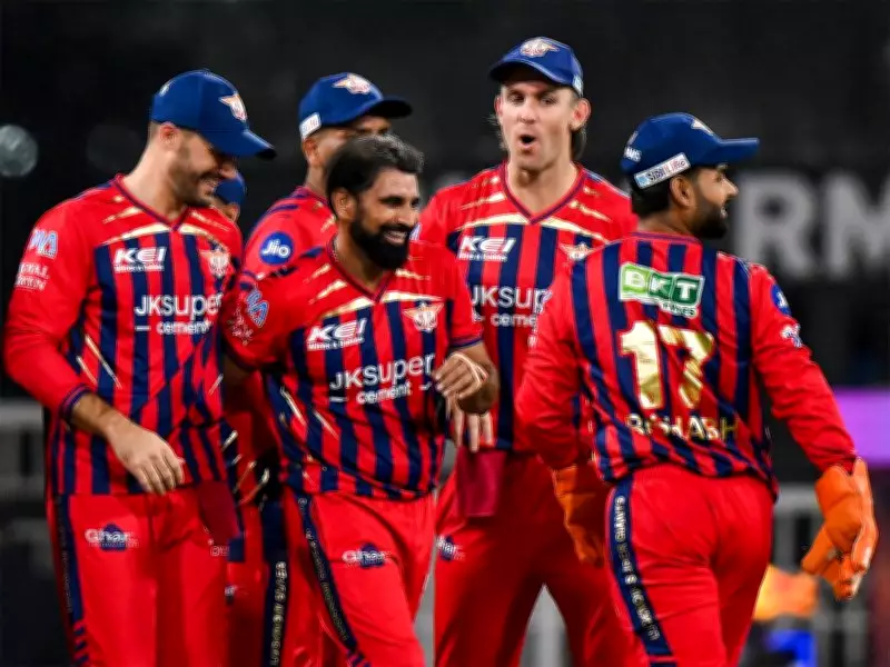 LSG Pace Attack Dominates, Restricts Rajasthan Royals to 159/6 in Lucknow