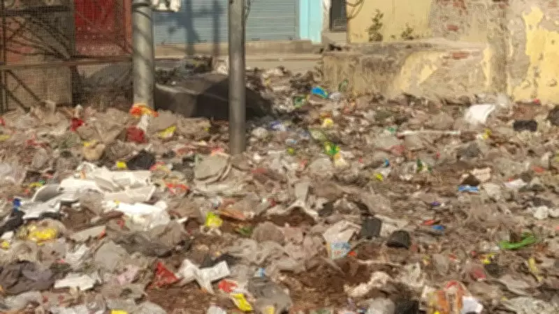 Lucknow Garbage Crisis Worsens as Sanitation Workers Leave for Elections