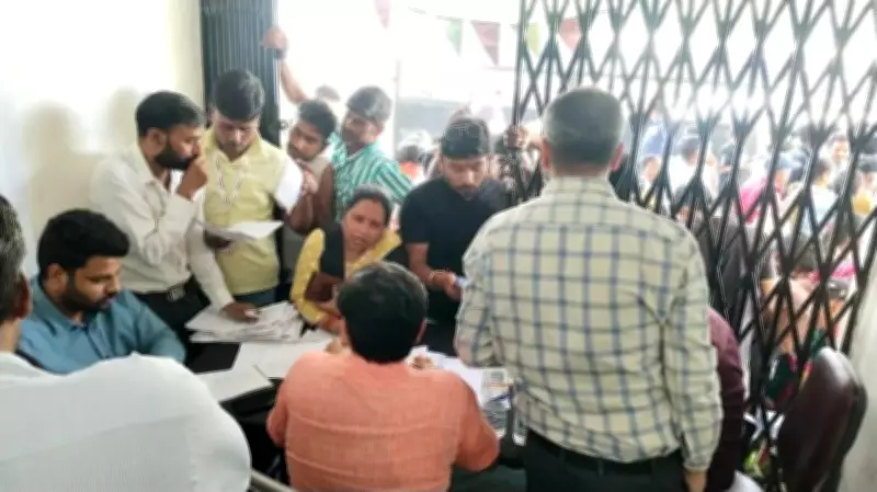 Lucknow Residents Protest Smart Prepaid Meters, Power Cuts at Indira Nagar Substation