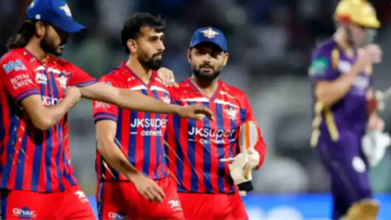 Lucknow Super Giants Edge Kolkata Knight Riders in Thrilling IPL 2026 Clash