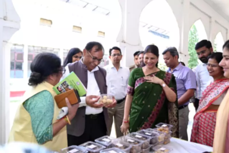Lucknow University's Green Fair Transforms Water Hyacinth into Eco-Friendly Products