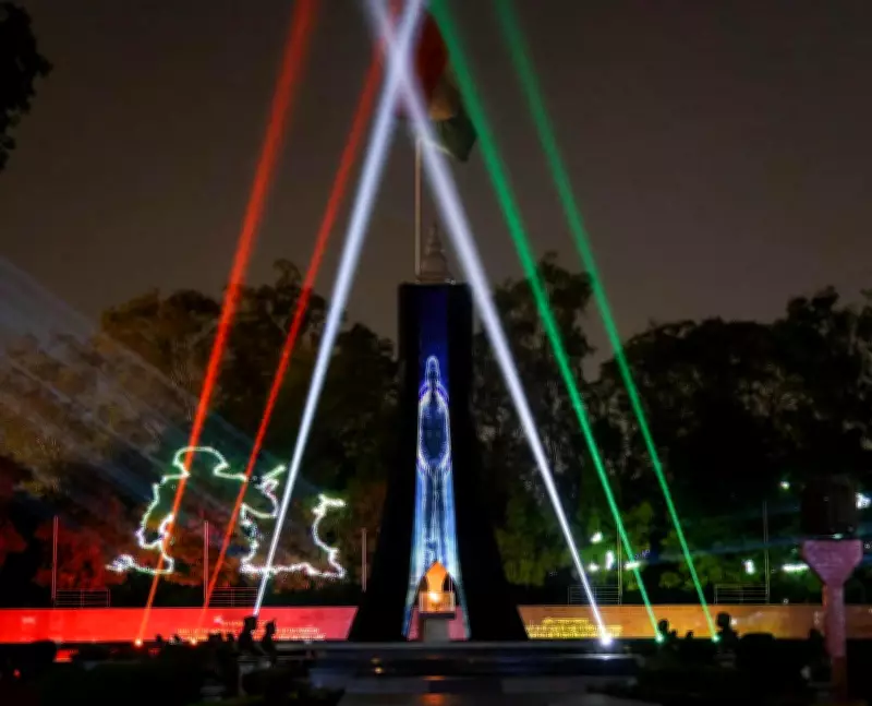 Lucknow's Smritika War Memorial Unveils Immersive Laser Show on Indian Army's Valor