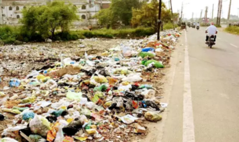 Ludhiana Garbage Collectors Protest Over Malfunctioning Waste Compactors