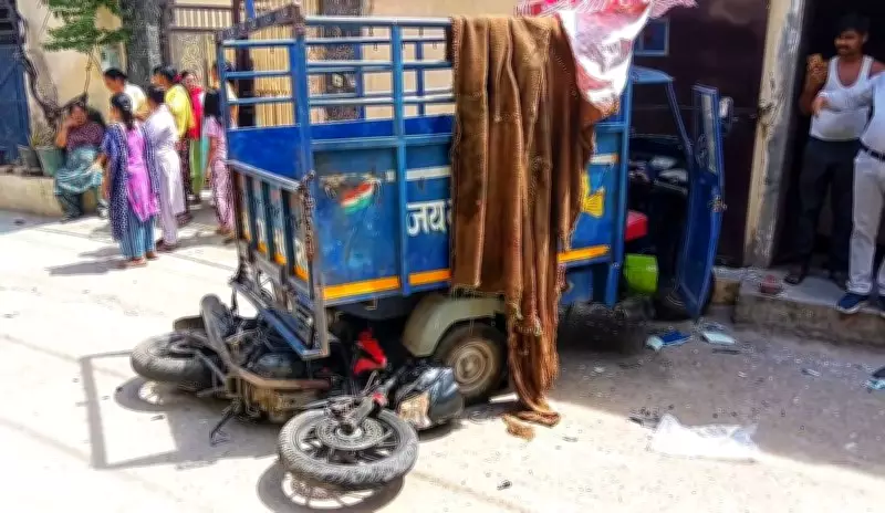 Ludhiana Mayhem: Stolen Car Driver Rams Six Vehicles, Hits Two Bikers