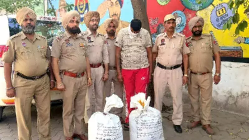 Ludhiana Police Bust Major Drug Ring, Seize 60kg Poppy Husk in Khanna