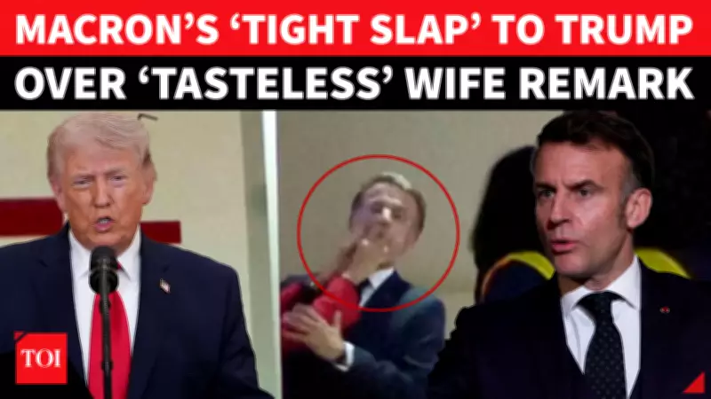 Macron Fires Back At Trump After Personal Mockery In Diplomatic Spat