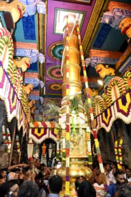 Madurai's Chithirai Festival Commences with Traditional Flag-Hoisting Ceremony