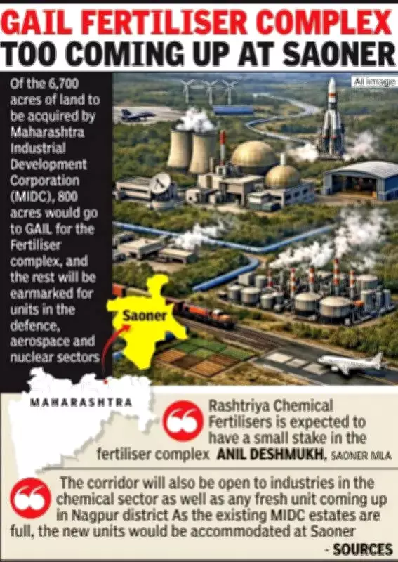 Maharashtra Approves 6,700-Acre Defence Nuclear Aerospace Corridor in Saoner