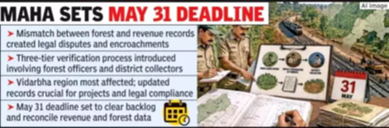 Maharashtra Launches Drive to Update Forest Land Records by May 31