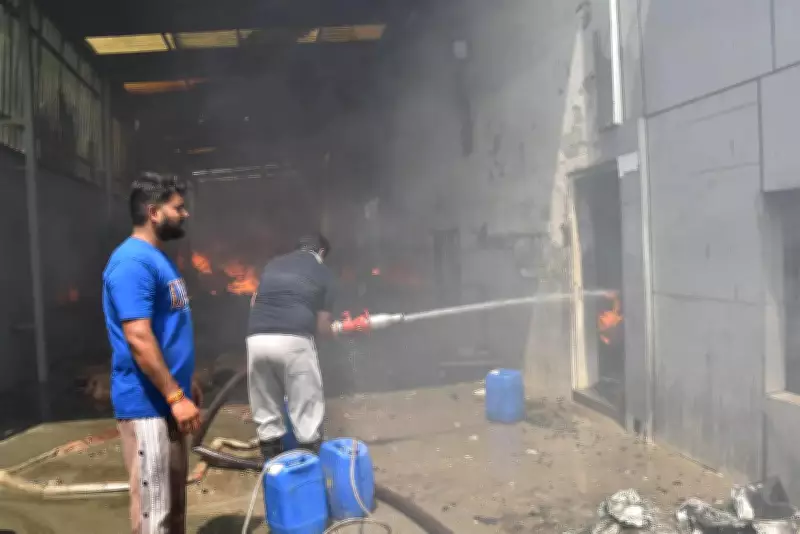 Major Fire at Tata Motors Warehouse in Gurgaon Among Three Sunday Blazes