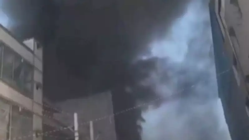 Major Fire Erupts at Slipper Factory in Delhi's Narela Industrial Area