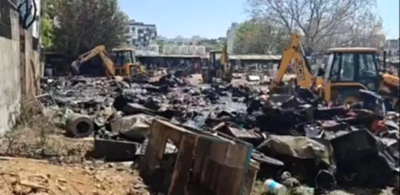 Major Fire in Gurgaon's South City II Damages Flats, No Injuries Reported