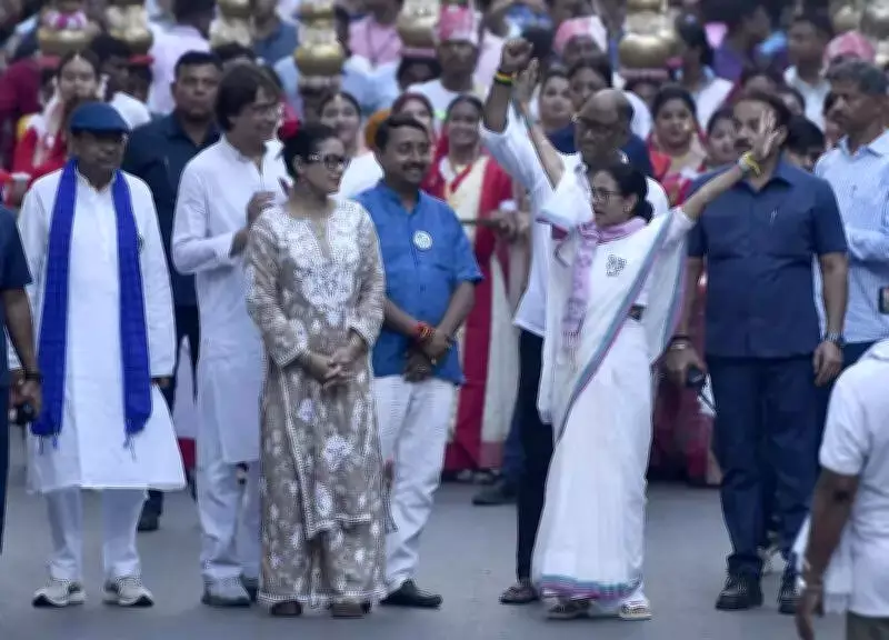 Mamata Banerjee Challenges BJP to Raid Her Home Amid I-T Actions Against TMC