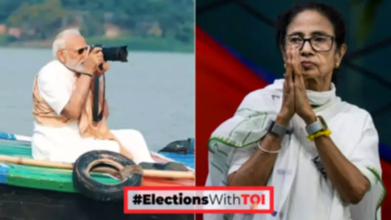 Mamata Banerjee Challenges PM Modi to Take Dip in Yamuna After Ganga Boat Ride