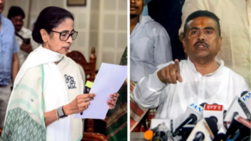 Mamata Banerjee's Assets Dip to Rs 15.37 Lakh, Suvendu Adhikari's at Rs 24.57 Lakh