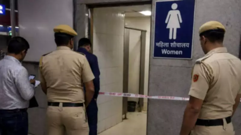 Man found hanging inside locked women's washroom at Delhi's Inderlok Metro station
